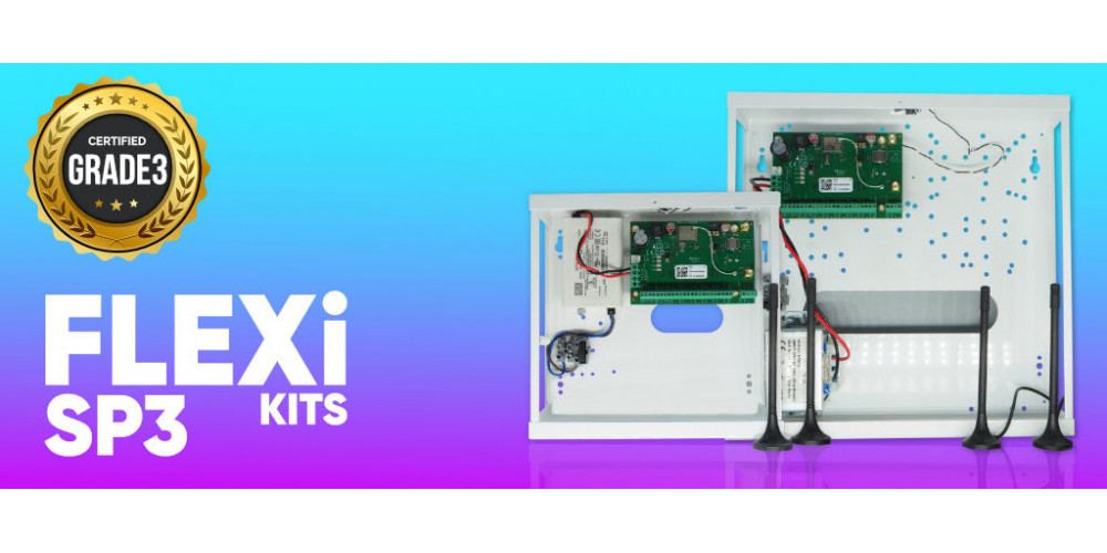 Trikdis FLEXi SP3 - the latest smart ALARM SYSTEM control panel