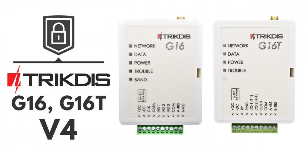 G16 and G16T GSM Communicator Hardware v4 Now Available