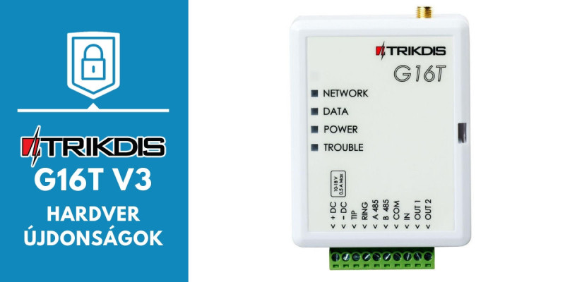 Trikdis G16T 2G GSM smart communicator (TIP-RING)