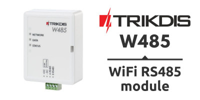 Product Launch – Trikdis W485 WiFi RS485 Module