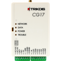 Trikdis CG17 4G GSM compact security control panel