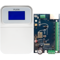 Trikdis FLEXi SP3 Ethernet smart alarm system control panel + Trikdis SK-LCD Button keypad