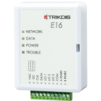 Trikdis E16 Ethernet Communicator - IP module Trikdis E16 Ethernet Communicator - IP module