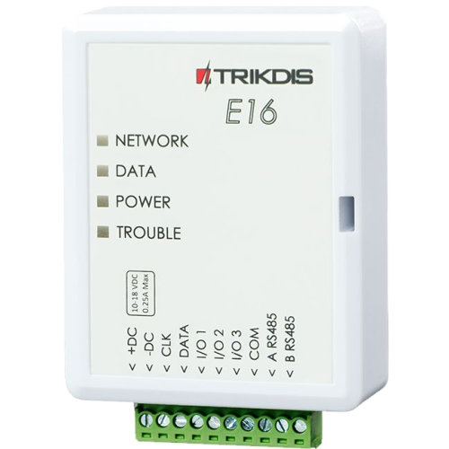 Trikdis E16 Ethernet Communicator - IP module