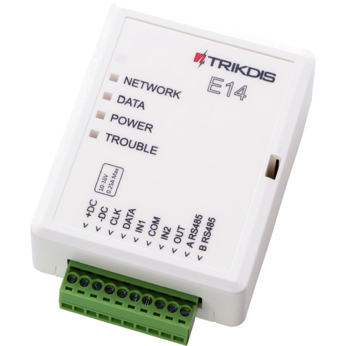 Trikdis E14 Ethernet smart communicator Trikdis E14 Ethernet smart communicator