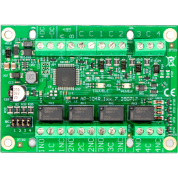 Trikdis IO4R (IO-4R) – GATOR I/O Expander Module (4 Inputs / 4 Relays)